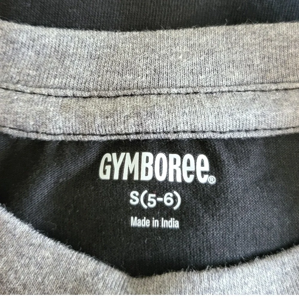 Gymboree Boys Black Skull Pumpkin Patch Short Sleeve Halloween Tee Small 5/6 NEW
